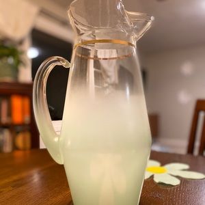 MCM Mint Green Pitcher - incredible condition